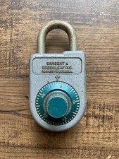 Sargent greenleaf combination for sale  New York