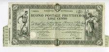 Buono fruttifero postale usato  Castellammare di Stabia