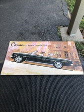 POSTER ORIGINAL DA CONCESSIONÁRIA CONVERSÍVEL CHEVROLET CORVAIR MONZA comprar usado POSTER ORIGINAL DA CONCESSIONÁRIA CONVERSÍVEL CHEVROLET CORVAIR MONZA comprar usado  Enviando para Brazil