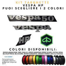 Kit targhette vespa usato  Parma