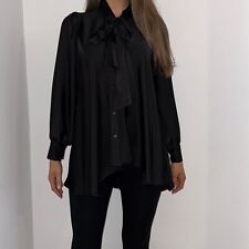 Blusa Monsoon Black Pussybow tamanho 10-20 comprar usado  Enviando para Brazil