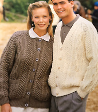 Knitting pattern mens for sale  BRIGHTON