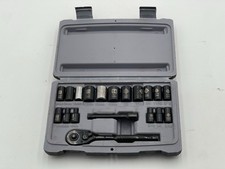 Conjunto de soquete/catraca Stanley Tools preto cromado 19 peças 1/4” unidade comprar usado  Enviando para Brazil