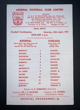 Arsenal reserves chelsea for sale  NOTTINGHAM