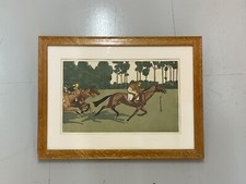 Antique framed pochoir for sale  BURFORD