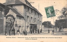 Cpa chatenay restaurant d'occasion  Claira