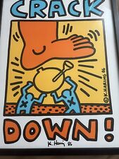 Keith haring crack for sale  Newton