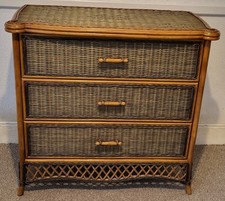 Vintage bamboo wicker for sale  SUDBURY