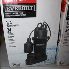 Everbilt submersible sump for sale  Chillicothe