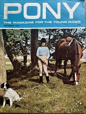 Pony magazine september for sale  BRISTOL