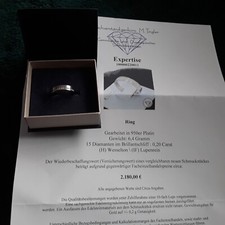 Bezaubernder ring platin gebraucht kaufen  Hamburg