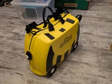 Trunki kinderkoffer gelb gebraucht kaufen  München
