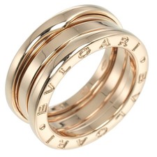 Usado, Anel BVLGARI B.ZERO1 3 bandas Be zero one K18 ouro rosa #4.9 (tamanho EUA) 8.9g ... comprar usado  Enviando para Brazil