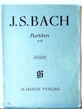 Bach sechs partiten usato  Mira