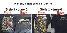Metallica tampa bay for sale  Metairie