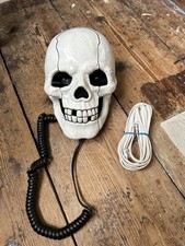 Novelty skull telephone for sale  SWANSEA