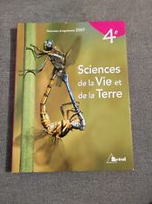 Manuel svt 4eme d'occasion  Limoges-