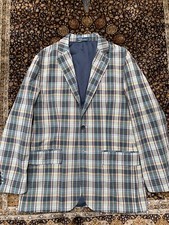Jaqueta Polo Ralph Lauren Madras 3/2 Blazer Casaco Esportivo Masculina M Punhos de Cirurgião Antiga comprar usado  Enviando para Brazil