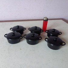 Minis marmites noires d'occasion  Porcelette
