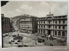 Cartolina napoli piazza usato  Roma