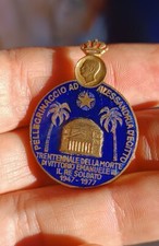 Distintivo pellegrinaggio ales usato  Roma