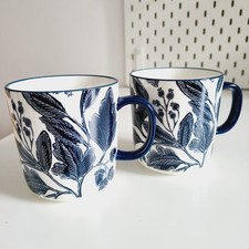 Habitat floral navy for sale  MAIDENHEAD