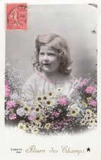 Emaillographie fleurs champs d'occasion  Vasles