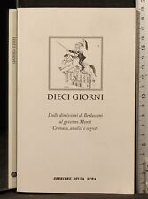 Dieci giorni. baldini usato  Ariccia