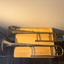 Lot vintage trombone for sale  Raleigh