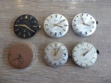 LOTE DE TRABALHO 6 MOVIMENTOS DE RELÓGIO VINTAGE MASCULINO comprar usado  Enviando para Brazil