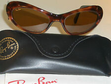 ÓCULOS DE SOL VINTAGE B&L RAY BAN W2523 MARROM B15 UV CLR CONTRASTE OLHOS DE GATOS RITUAIS  comprar usado  Enviando para Brazil