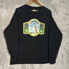 Camiseta Masculina Gráfica Vintage Free State Beer Manga Longa Tamanho Grande - Preta comprar usado  Enviando para Brazil