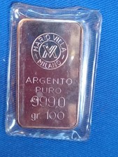 Lingotti argento puro usato  Lesmo