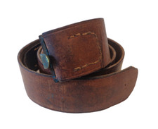 Beau ceinturon cuir d'occasion  Sannois
