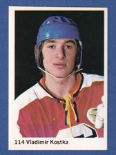 1974-75 Szwedzki Williams hokej #114 Vladimir Kostka TJ Sparta Praha na sprzedaż  Wysyłka do Poland