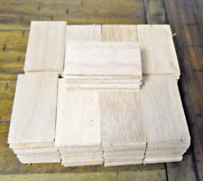 Lote de 200+ Recortes de Madeira Inacabados para Artesanato, Fatias Retangulares de Madeira 4"x2.25" comprar usado  Enviando para Brazil