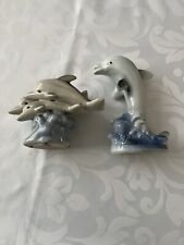 Dolphin ornaments ceramic for sale  WATFORD