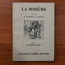 Boheme giacomo puccini usato  Diano San Pietro