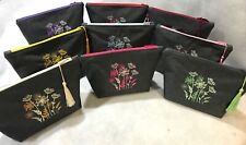 Embroidered toiletries wash for sale  ASHFORD