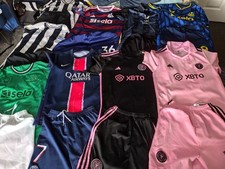 Bundle football shirts for sale  CRAMLINGTON