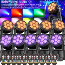 10pcs 7led rgbw for sale  Bordentown