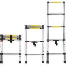 Aluminium telescopic ladder for sale  NORTHAMPTON