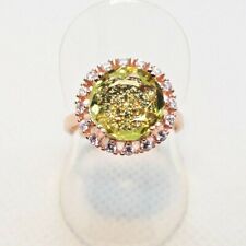 Zitronenquarz ring 925 gebraucht kaufen  Monheim