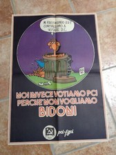 Poster pubblicitario propagand usato  Italia