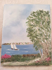 Original painting white for sale  Waterloo