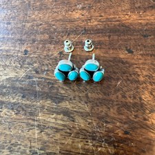 Turquoise vintage stud for sale  DISS