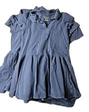 Vestidos polo The Children's Place azul marinho uniforme manga curta pique pacote com 6 5T comprar usado  Enviando para Brazil