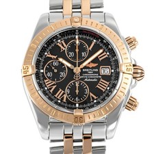 Relógio masculino Breitling Chronomat Evolution C156B21PA (C13356) mostrador preto, usado comprar usado Relógio masculino Breitling Chronomat Evolution C156B21PA (C13356) mostrador preto, usado comprar usado  Enviando para Brazil