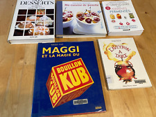 Lot livres cuisine d'occasion  Valderiès