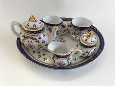 Crown porcelain miniature for sale  PRESTON